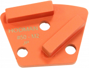 Пад алмазный шлифовальный HODMAN #50M 2 сегмента - Оборудование для устройства и обработки бетонных полов