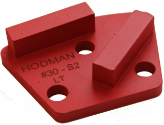 Пад алмазный шлифовальный HODMAN #30S 2 сегмента - Оборудование для устройства и обработки бетонных полов