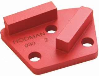 Пад алмазный шлифовальный HODMAN #30H 2 сегмента - Оборудование для устройства и обработки бетонных полов